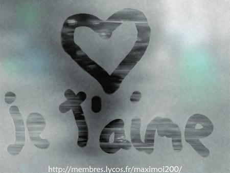 je t'aime amine